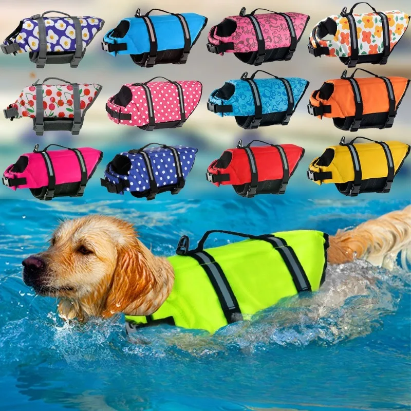 Life Jacket Buoyancy - Hondenzwemvest Huisdier Zwemvest Hondenzwempakken Zomer Strand