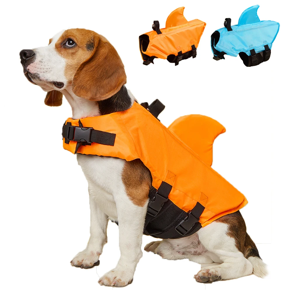 Life Jacket Buoyancy - 2026 Haaienvin Honden Zwemvest Verbeterde Drijfvermogen