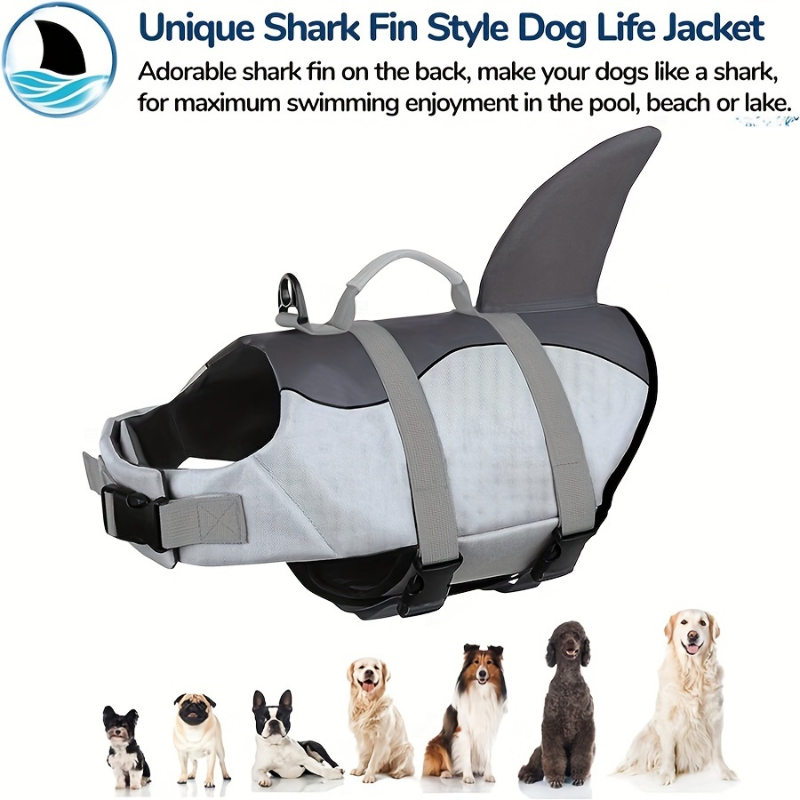 Haai/zeemeermin hondenzwemvest - Life Jacket Buoyancy recensie en prijs