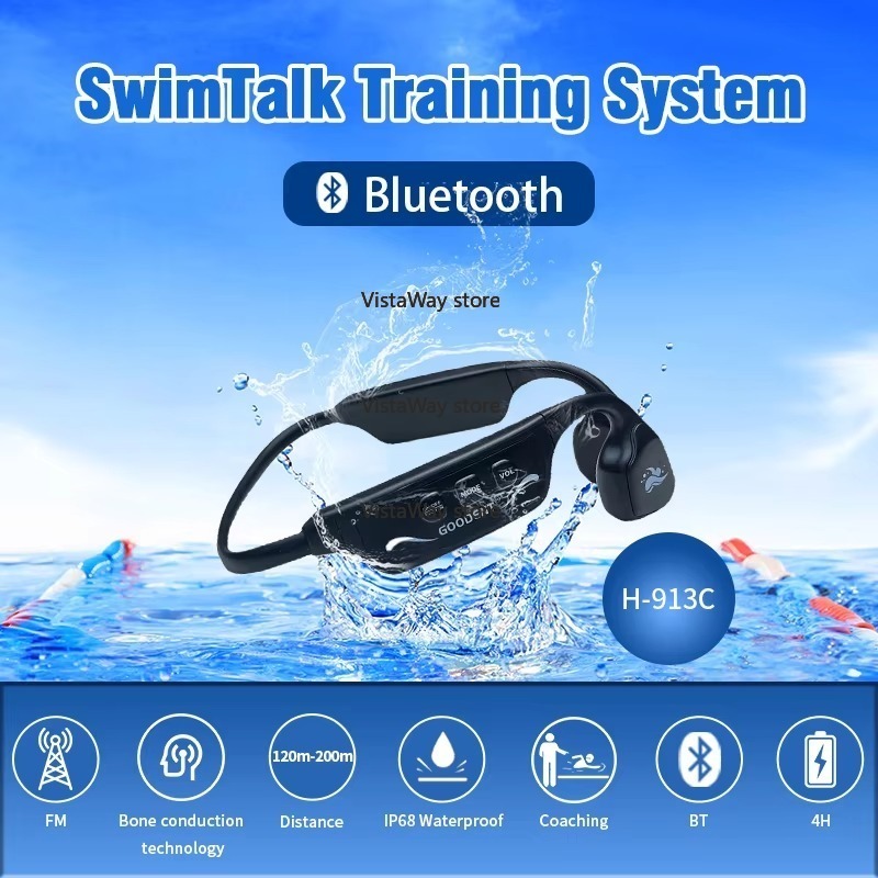 SwimTalk waterdichte hoofdtele - Us Aquatic Sports recensie en prijs